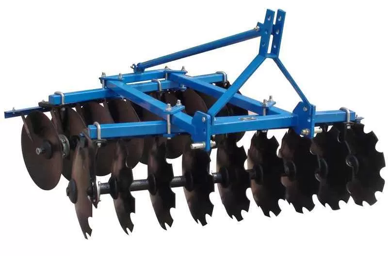 Mounted light duty disc harrow