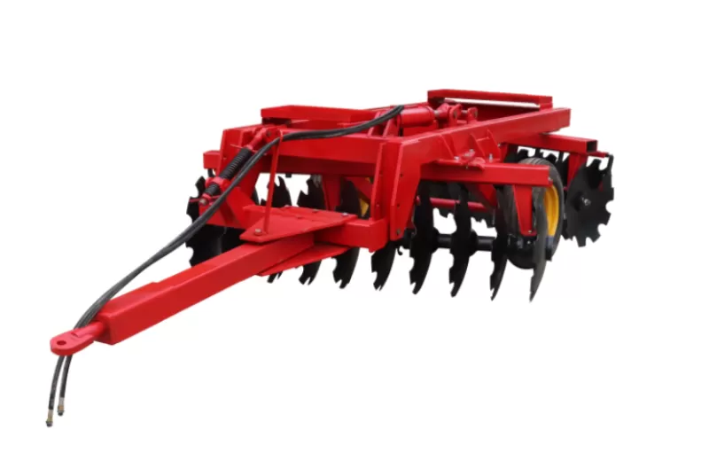 Heavy duty hydraulic disc harrow