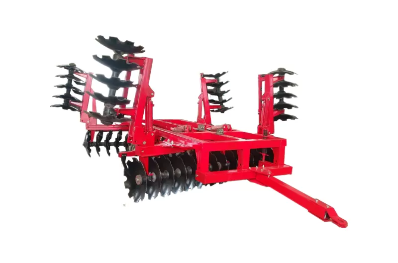 Heavy duty hydraulic disc harrow